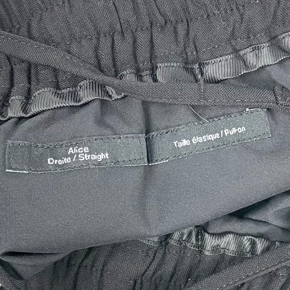 Frank & Oak Alice Straight Fit Pull-on Pant Size 6 - Picture 6 of 9